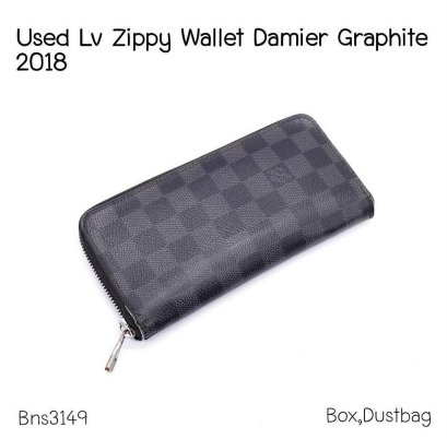 Louis Vuitton ZIPPY WALLET DAMIER GRAPHITE 2018
