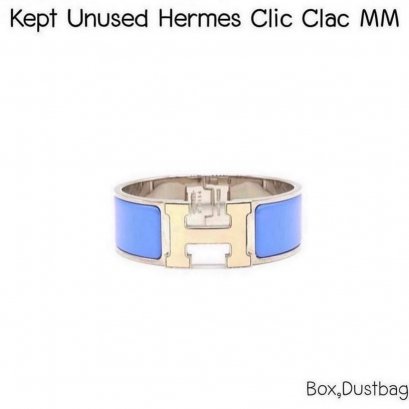 Hermes CLIC CLAC PM BLUE WHITE