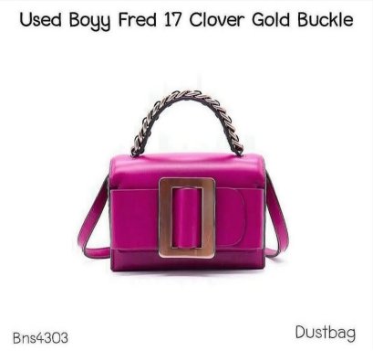 Boyy BOYY FRED 17 CLOVER GOLD BUCKLE PURPLE
