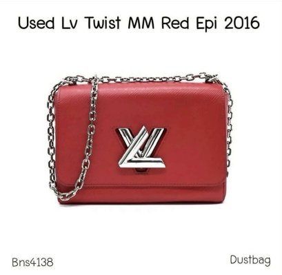 Louis Vuitton TWIST MM RED 2016 **