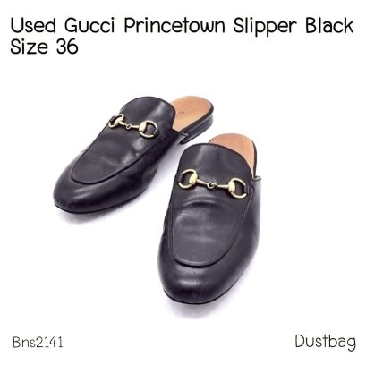 Gucci LOAFERS SHOES BLACK SIZE 36