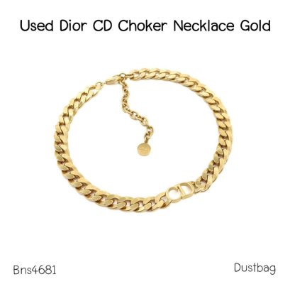 Dior CD CHOKER GOLD