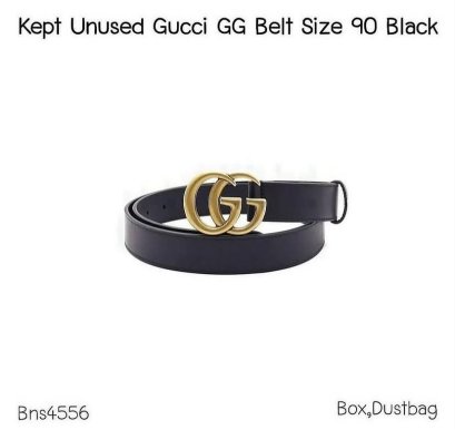 Gucci BELT SIZE 90 BLACK
