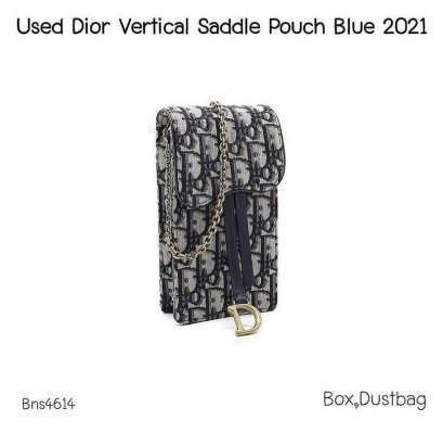 Dior VERTICAL SADDLE POUCH 2021