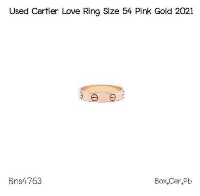 Cartier LOVE RING SIZE 54