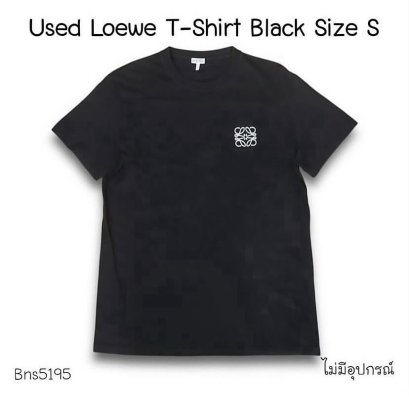 Loewe T-SHIRT BLACK SIZE S