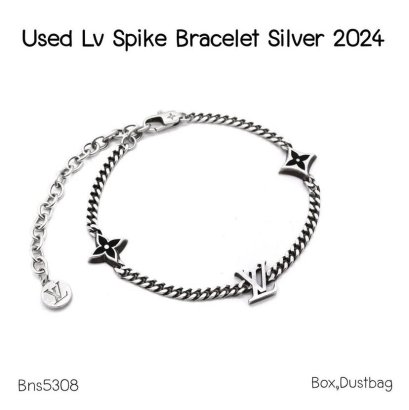 Louis Vuitton SPIKE BRACELET SILVER 2024
