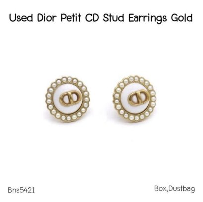 Dior CD EARRINGS GOLD