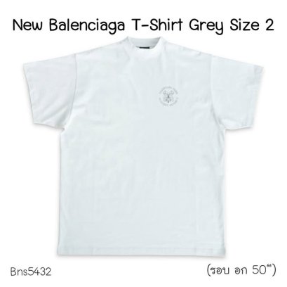 Balenciaga T-SHIRT GREY SIZE.2