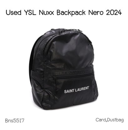 YSL NUXX BACKPACK NERO 2024