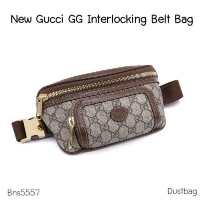 Gucci INTERLOCKING BELT BAG**