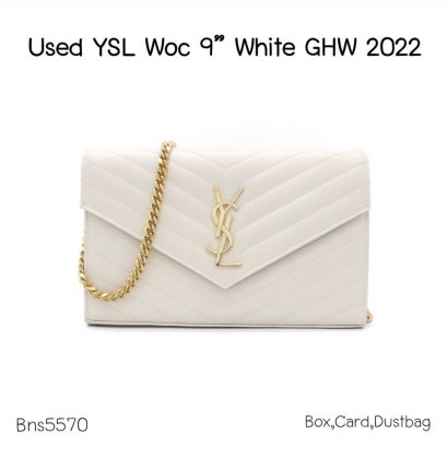 YSL WOC 9 WHITE GHW 2022