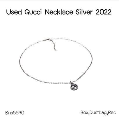 Gucci NECKLACE SILVER 2022