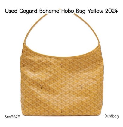 Goyard BOHEME HOBO BAG YELLOW 2024