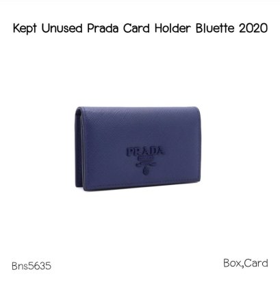 Prada CARD HOLDER BLUE 2020