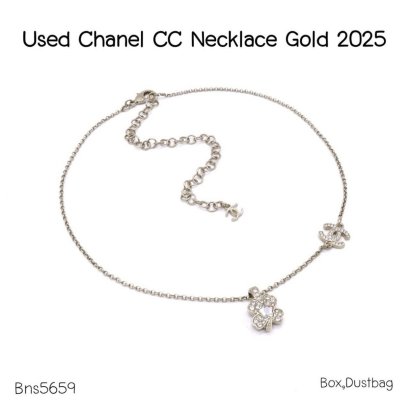 Chanel CC NECKLACE GOLD 2025