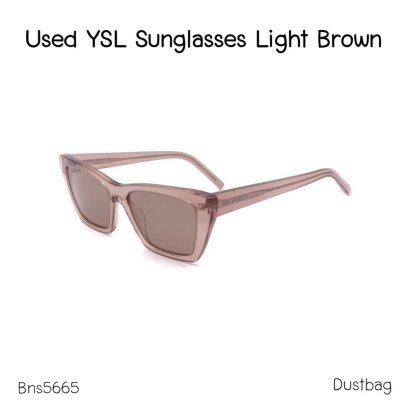 YSL SUNGLASSES BROWN