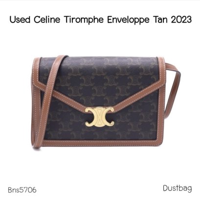 Celine ENVELOPPE TIROMPHE TAN 2023**