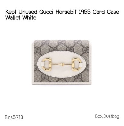 Gucci HORSEBIT 1955 WALLET WHITE