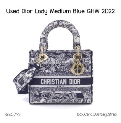 Dior LADY MEDIUM BLULE 2022