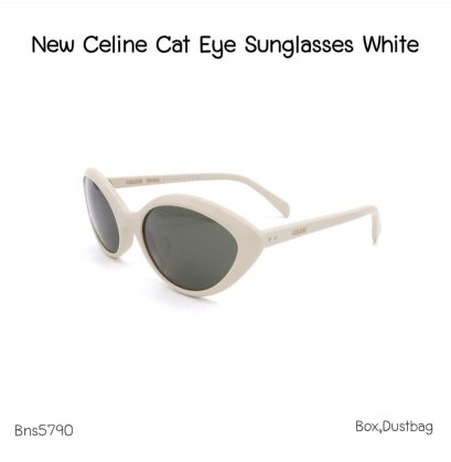 Celine SUNGLASSE WHITE