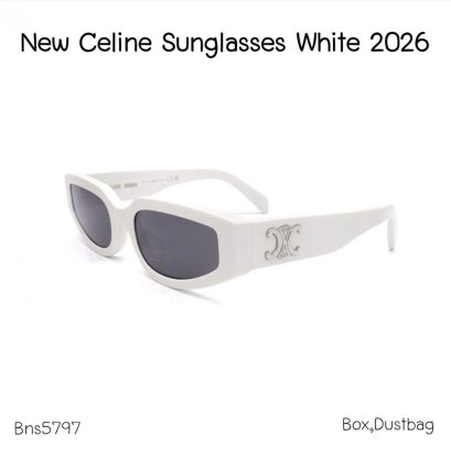 Celine SUNGLASSES WHITE
