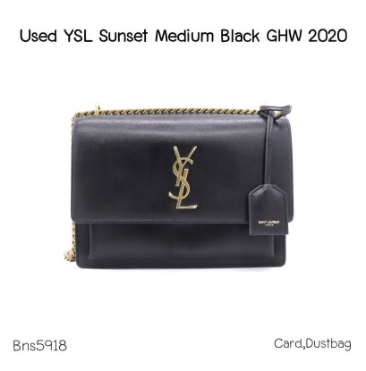YSL SUNSET MEDIUM BLACK 2020