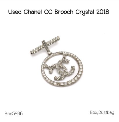 Chanel CC BROOCH CRYSTAL 2018