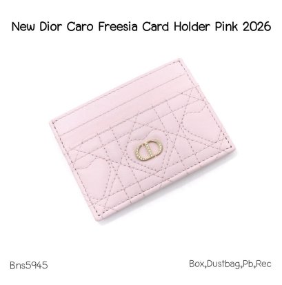 Dior CARD HOLDER PINK 2026