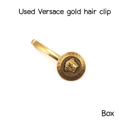 Versace GOLD HAIR CLIP