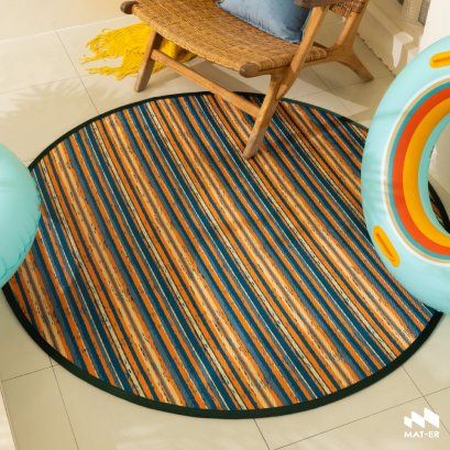 Eco-flip Colorful_เสื่อกลม
