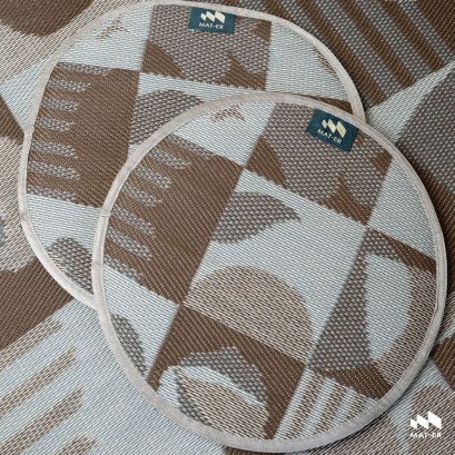 Mat-er เบาะรองนั่ง Urban Bliss สี Mocha Breeze