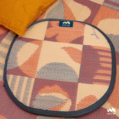 Mat-er เบาะรองนั่ง Urban Bliss สี Crimson Sunrise