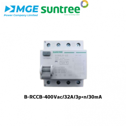 B-RCCB-400Vac/32A/3p+n/30mA