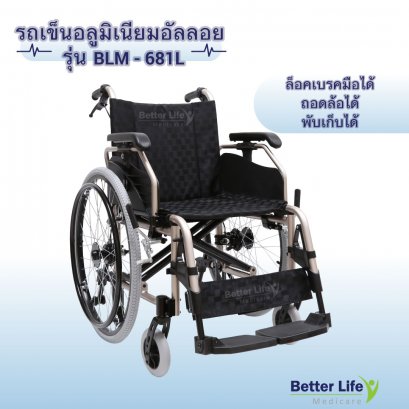 Wheelchair (Removable wheels)