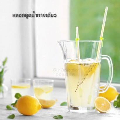 หลอดดูดน้ำ แบบทางเดียว