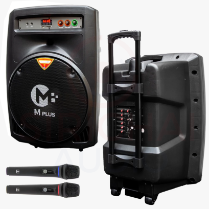 ลำโพงล้อลาก15นิ้ว MPLUS รุ่น A15b