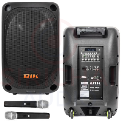 ลำโพงล้อลาก15นิ้ว BIK รุ่น IT15 PORT
