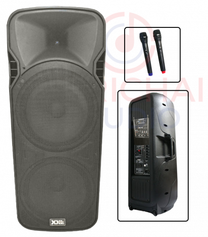 ลำโพงเคลื่อนที่แบบสูง XXL รุ่น SR 215V ( 15 นิ้ว 2 ชั้น )