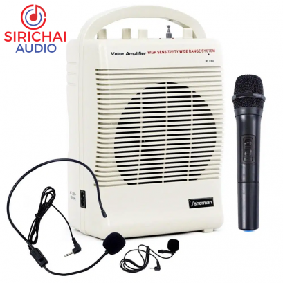 ลำโพงกระเป๋าหิ้ว SHERMAN รุ่น SB-77B2B 