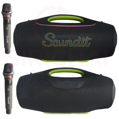 ลำโพงบลูทูธ Soundit รุ่น S70 ไมค์ลอยคู่ 220วัตต์