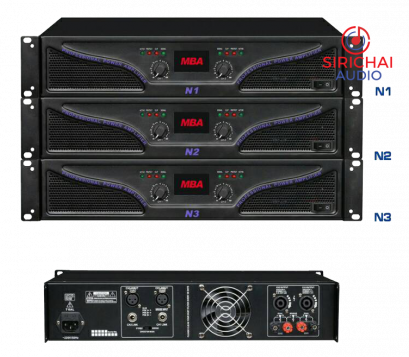 เพาเวอร์แอมป์ MBA รุ่น N - Series 