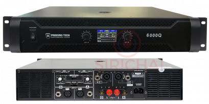 เครื่องขยายเสียง เพาเวอร์แอมป์ PROEUROTECH รุ่น 6000Q
