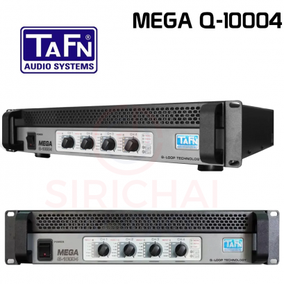 TAFN MEGA Q10004 เครื่องขยายเสียง4ชาแนล