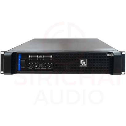 เครื่องขยายเสียง4ชาแนล FA รุ่น D4X