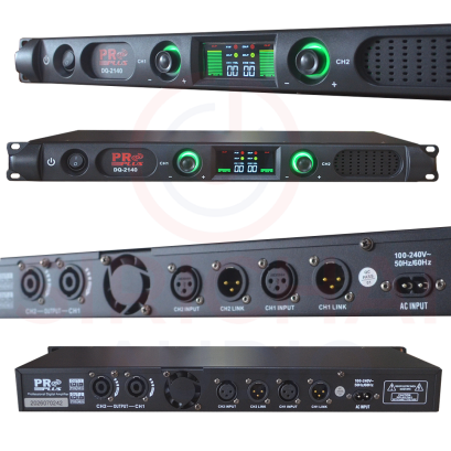 เพาเวอร์แอมป์ PROPLUS รุ่น DQ2140 (classD 400วัตต์)