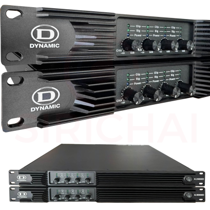 เครื่องขยายเสียง DYNAMIC รุ่น 4.5000D
