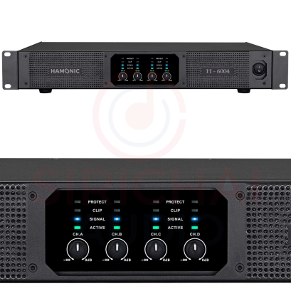 เครื่องขยายเสียง4ชาแนล HAMONIC รุ่น H-6004