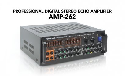 เพาเวอร์หน้าปรี SHERMAN รุ่น AMP-262     