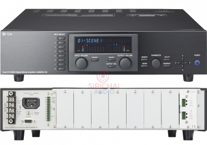 เพาเวอร์แอมป์ TOA รุ่น A-9500D2(AS) Dual Channels Digital Amplifier  DIGITAL MIXER (500W x 2)
